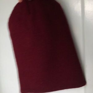 maroon never worn beanie